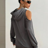 Camélia™ — Sweat élégant aux épaules ajourées