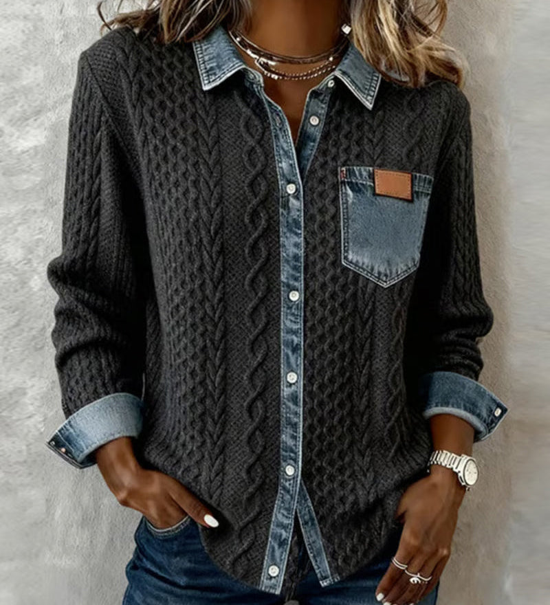 Élise - Chemise Douce Élégante