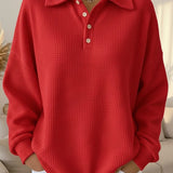 Ava - Pull Polo Doux Élégant