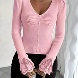 Elena - Pull Chic en Dentelle