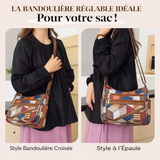 Éléonore™ — Sac bandoulière patchwork élégant intemporel