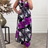 Sacha - Élégante Robe Maxi Été
