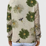 Aurélie - Cardigan Floral Léger