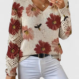 Aurélie - Cardigan Floral Léger