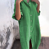 Melany - Robe Chemise Bohème Chic