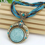 Collier Pendentif Bohème
