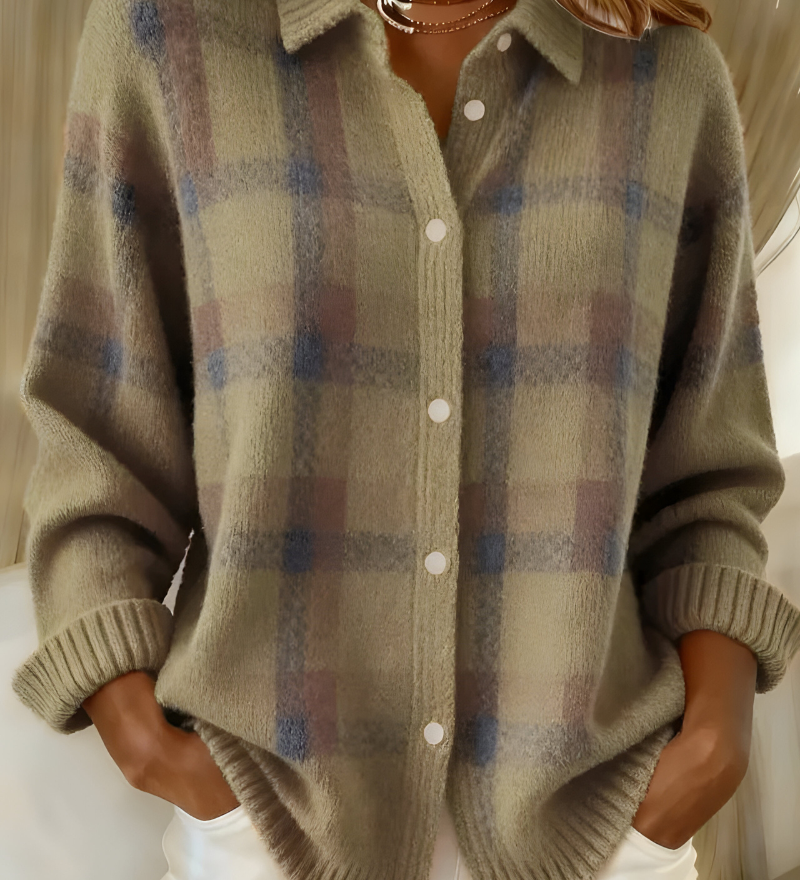 Tesa - Cardigan Rétro Confortable