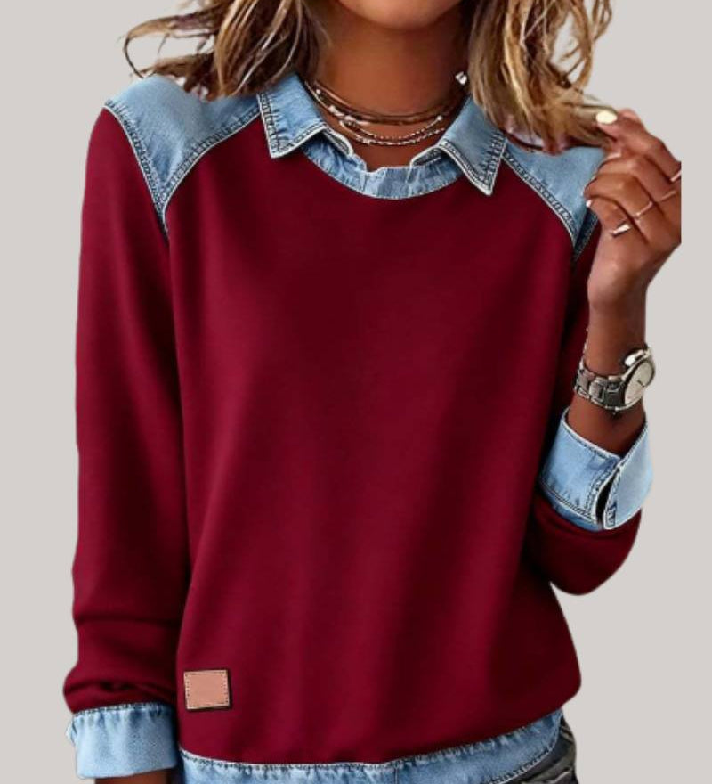 Rosalie™ — Top maille chic moderne