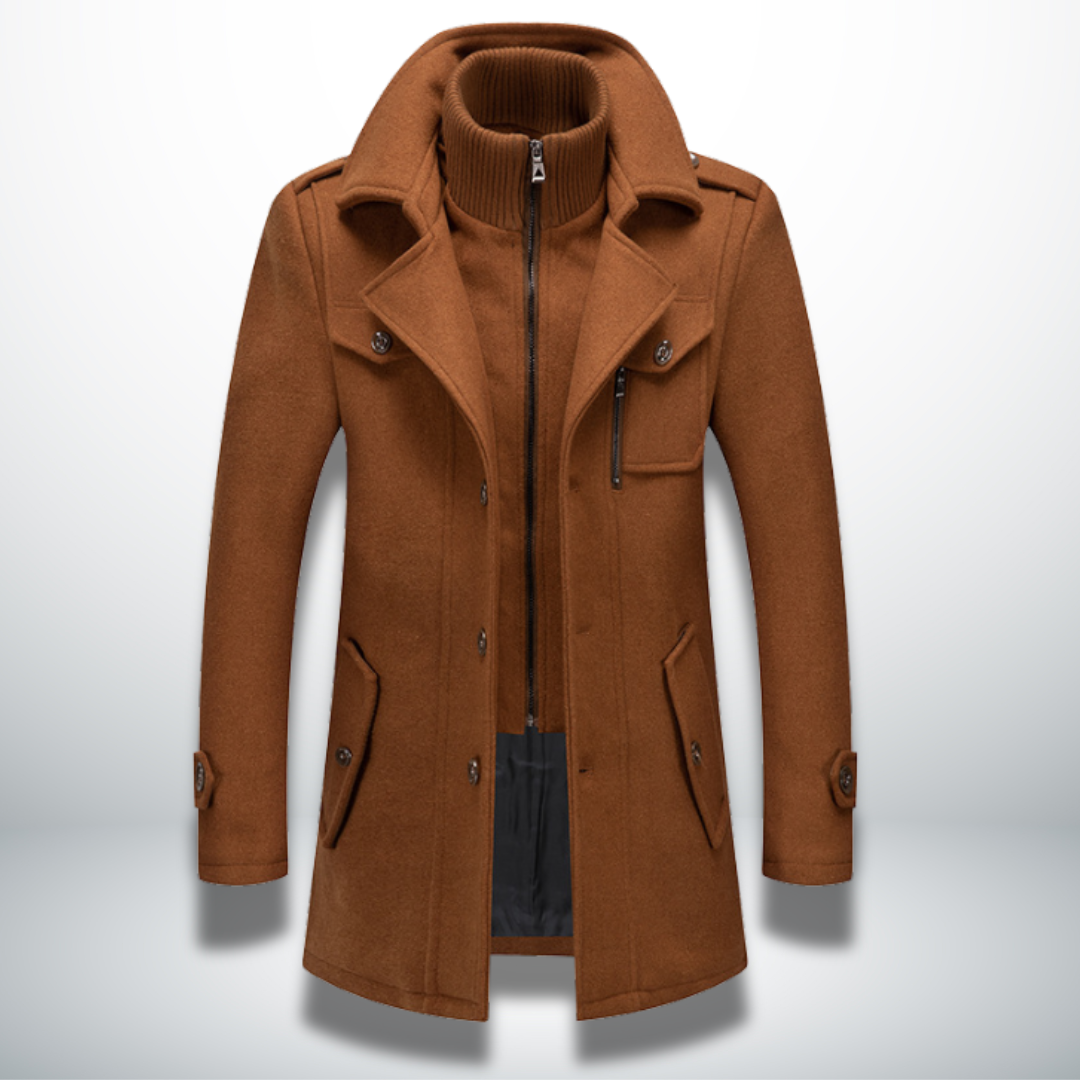 Laurentis™ – Le Manteau d’Hiver Élégant et Confortable pour Homme