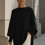Bea - Pull Poncho Beige Chic