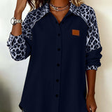 Aria - Chemise Léopard Élégante