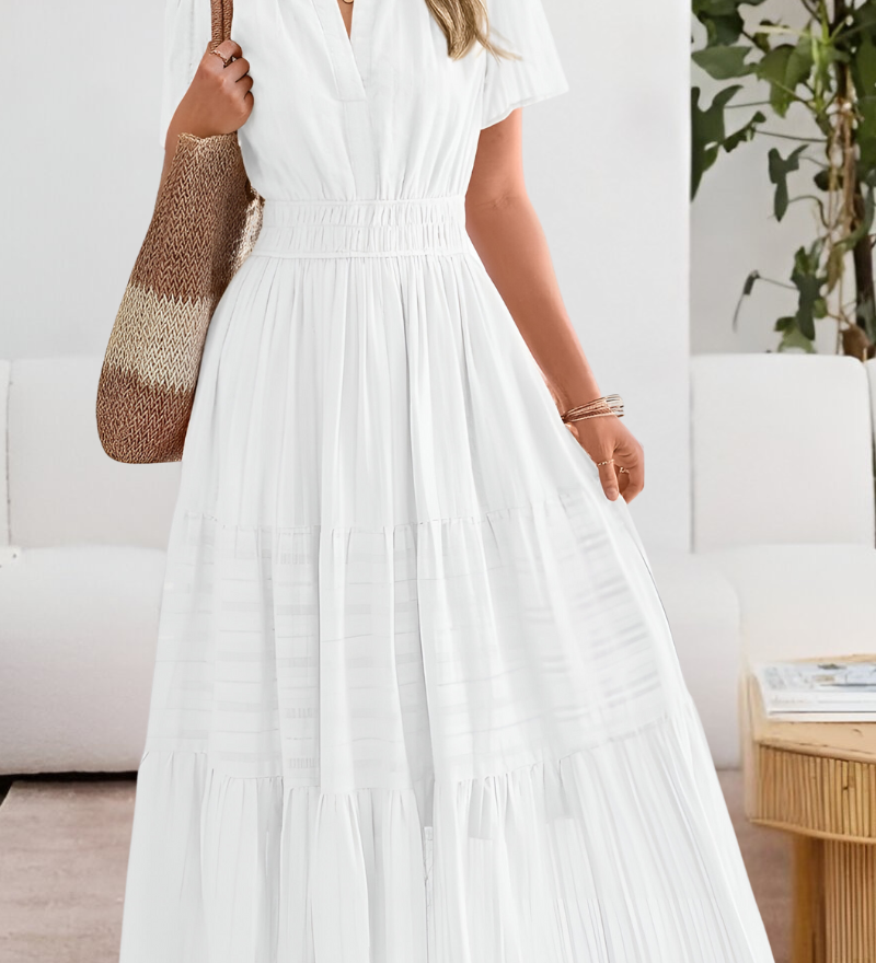 Emma - Robe Boho Été Élégante