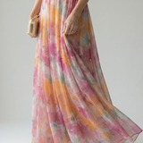 Robe Maxi Douce à Envelopper