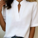 Élise — Blouse élégante au col raffiné