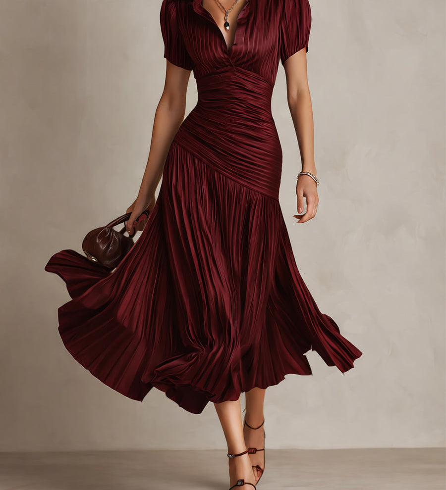Manon - Élégante Robe Satinée
