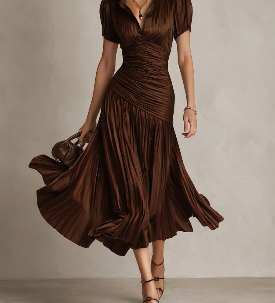 Manon - Élégante Robe Satinée