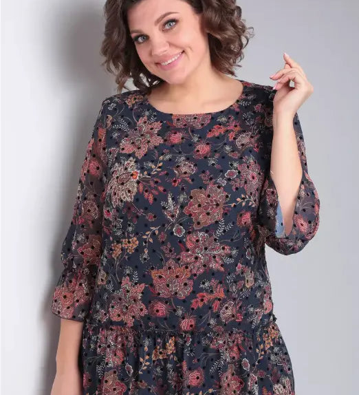 Oriane™ — Robe florale élégante au style intemporel