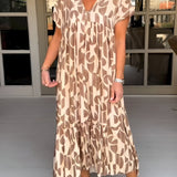 Felicia - Robe à col en V légère