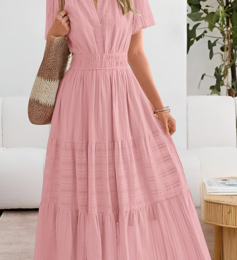 Emma - Robe Boho Été Élégante