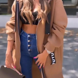 Marie-Claire™ | Sweat à capuche long et élégant