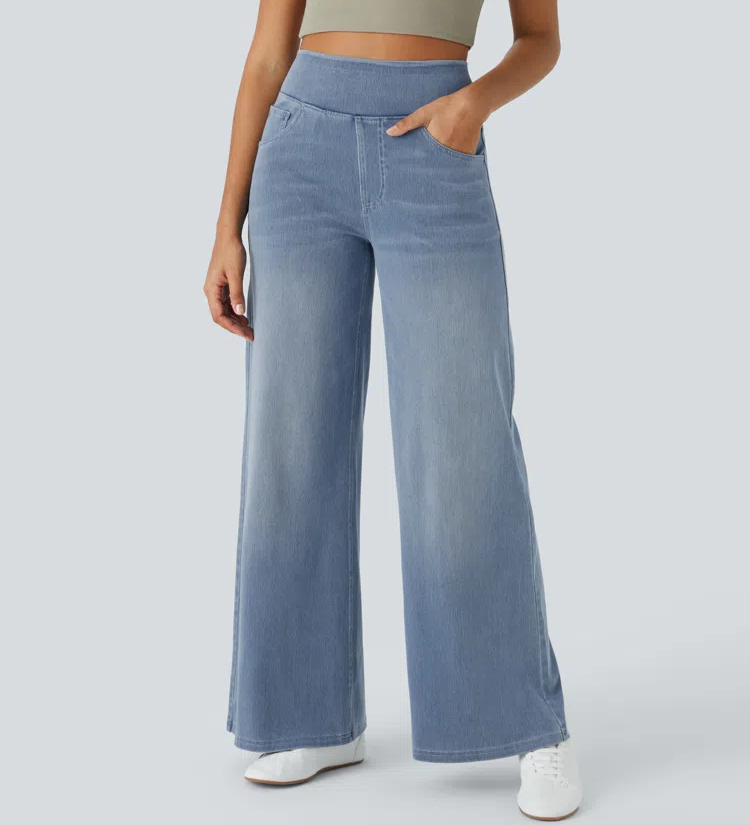 Héloïse™ — Pantalon large fluide confortable élégant