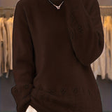 Noémie - Pull Ample Doux Hivernal