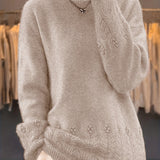 Noémie - Pull Ample Doux Hivernal