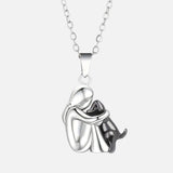 Olivia™ – Collier avec pendentif en forme de chien