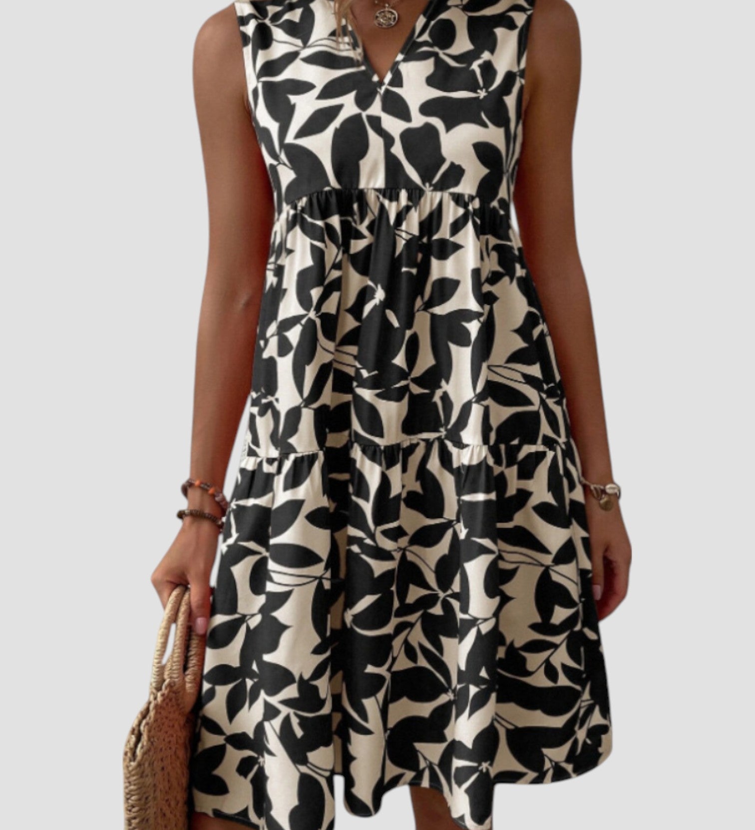 Séraphine - Robe Midi Été Élégante