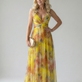Robe Maxi Douce à Envelopper