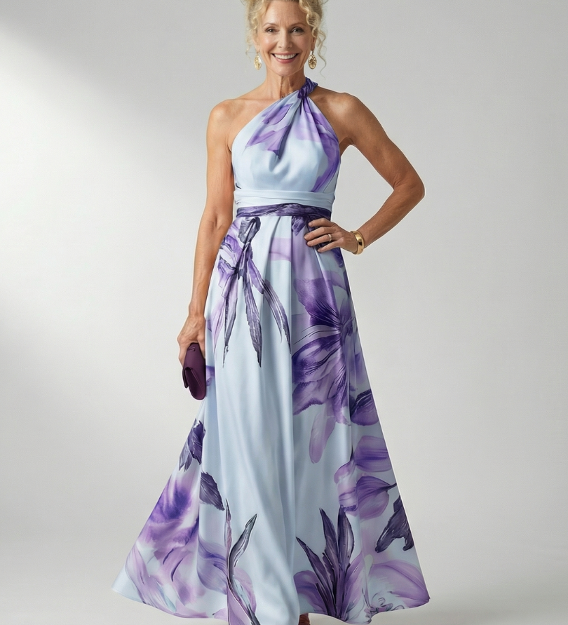 Robe Maxi Fleurie Légère