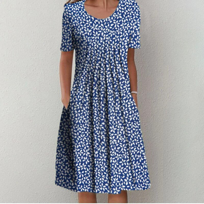 Gigi – Robe Estivale Flatteuse Effet Ventre Plat