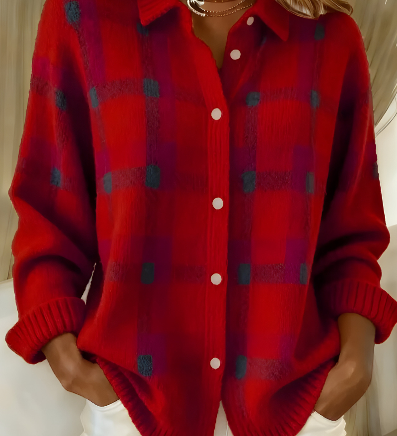 Tesa - Cardigan Rétro Confortable