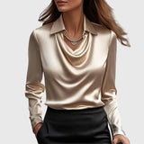 Brooklyn - Blouse Satinée Élégante