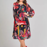 Manuelle™ | Robe florale fluide élégante féminine