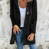 Margaux™ — Veste longue élégante au quotidien