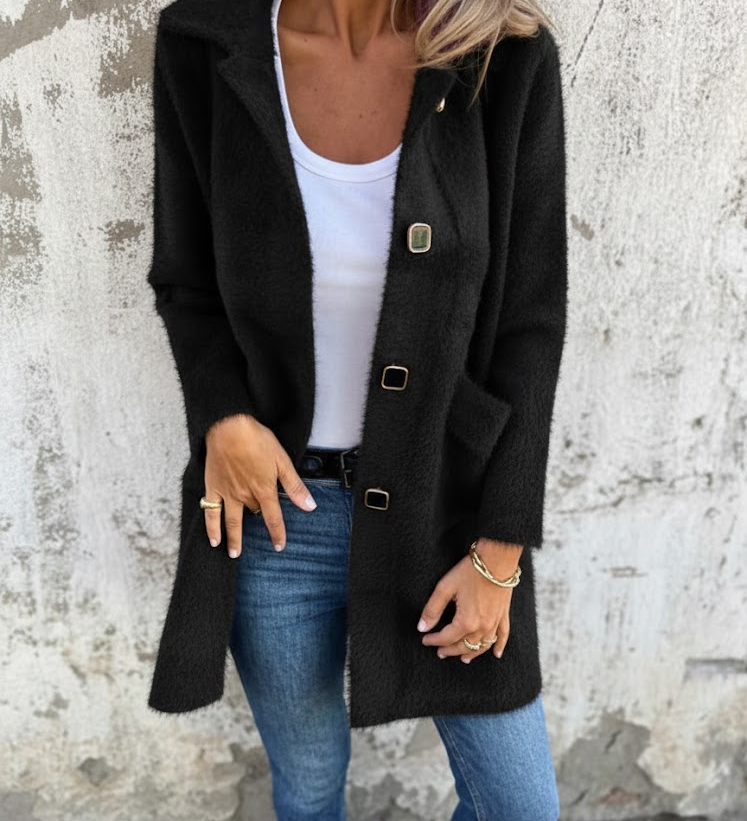 Margaux™ — Veste longue élégante au quotidien