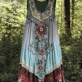 Evabella - Robe Bohème En Lin