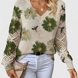 Aurélie - Cardigan Floral Léger