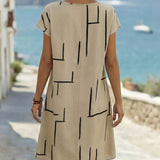 Delia - Robe Mi-Longue Élégante