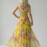 Robe Maxi Douce à Envelopper