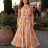 Robe Maxi Halter Douce