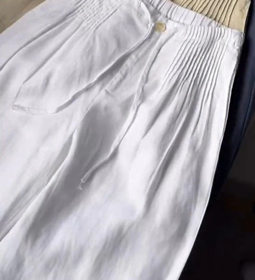 Zofia — Pantalon large en coton léger