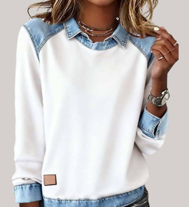 Rosalie™ — Top maille chic moderne