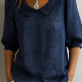 Aurélie™ - Blouse légère florale élégance naturelle