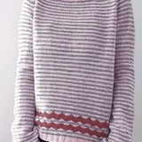 Isabelle™ | Pull rayé élégant confortable quotidien