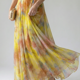 Robe Maxi Douce à Envelopper