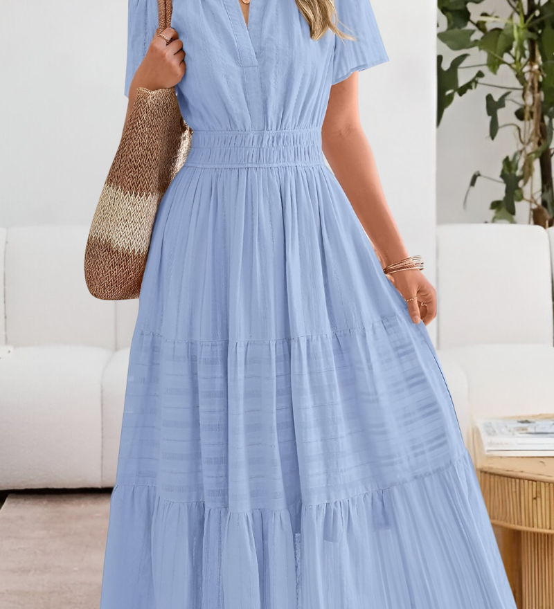 Emma - Robe Boho Été Élégante