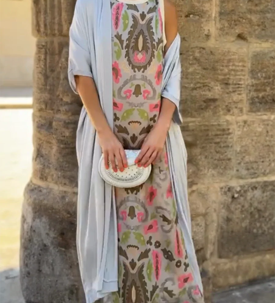 Delly - Robe Bohémienne Élégante