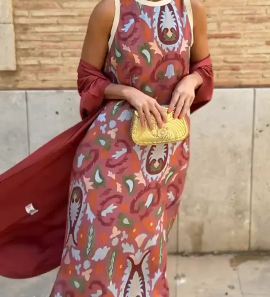 Delly - Robe Bohémienne Élégante